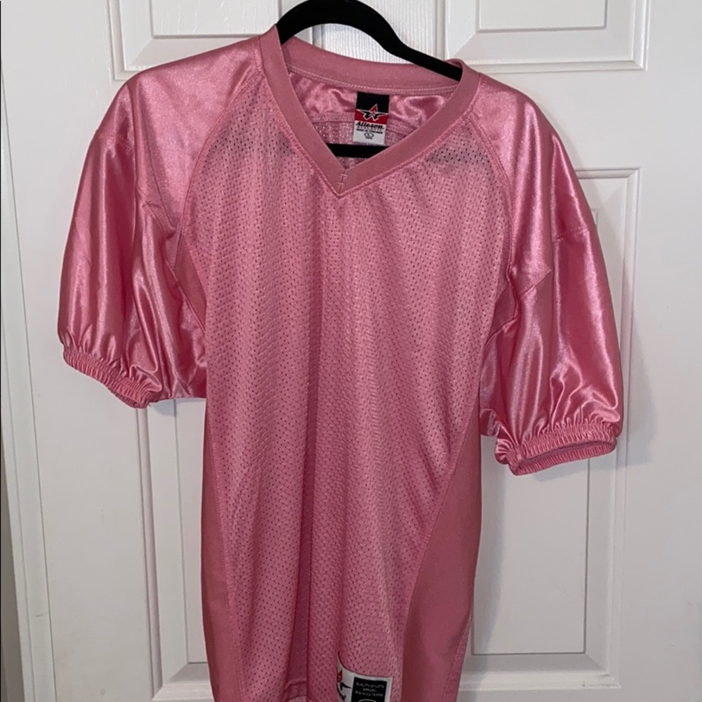 Alleson Athletic pink jersey size L NWOT